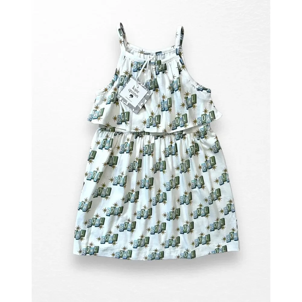 NWT Kate Quinn Organic Retro Bowl-O-Rama Sundress, Size 5